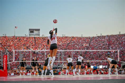 Nebraska volleyball breaks world record for women's sports attendance