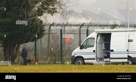 Inmates riot at HMP Ford Stock Photo - Alamy