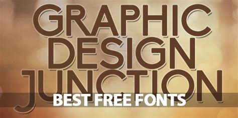 15 Best Free Fonts | Fonts | Graphic Design Junction