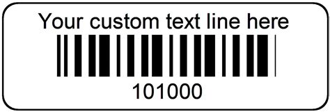 Buy 1000 Serial Number Bar Code Labels 1-1/2" x 1/2" Sequential Barcode Stickers Roll ...