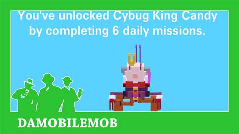 DISNEY CROSSY ROAD SECRET CHARACTERS | CYBUG KING CANDY Daily Missions (iOS, Android) - YouTube