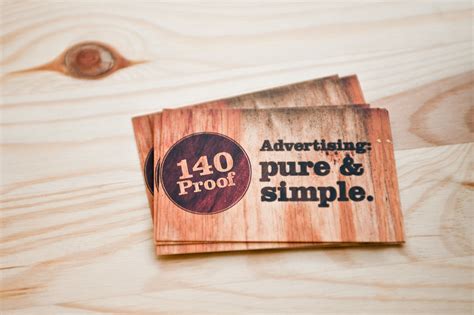 140 Proof business cards | design by jm3, photos by vnaylon,… | Flickr