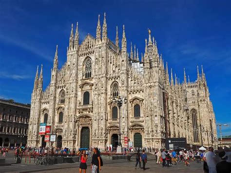 Milan Cathedral, Commonly Referred to as The Duomo, in Milan Italy