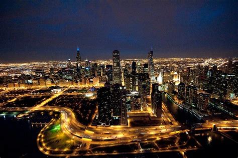 Chicago By Night Helicopter Tour: Triphobo