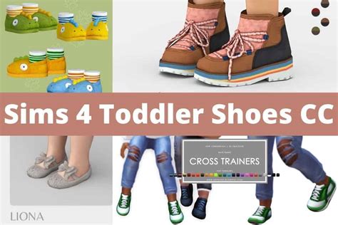 21+ Sims 4 Toddler Shoes CC: Boots, Sandals, & Sneakers - We Want Mods