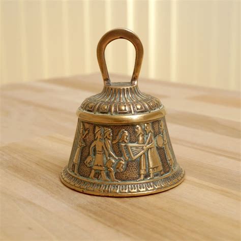 Home Décor Home & Living Vintage small English Peerage Brass bell ...