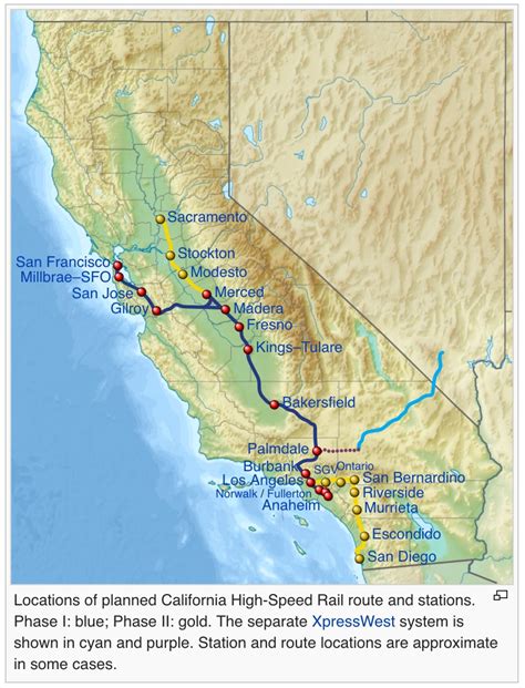 California HSR Route – Original | Jeb Kinnison