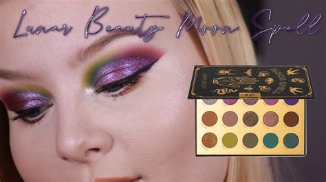 Lunar Beauty Moon Spell Palette || Swatches + First Impression ☾ - YouTube