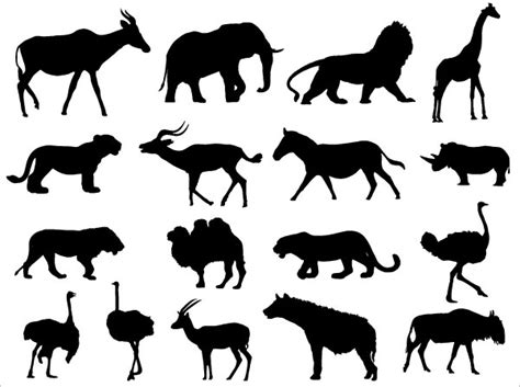 Animal Silhouette Vector Free Download Free graphics stuff for all