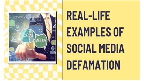 Real-life Examples Of Social Media Defamation - Detectmind