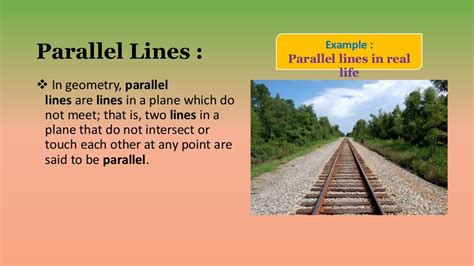 Parallel And Perpendicular With Real Life Examples