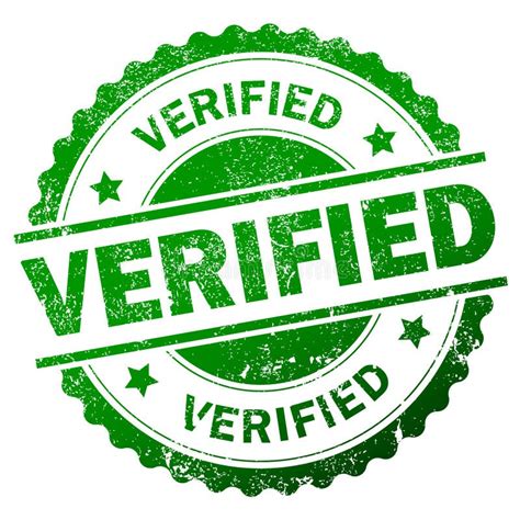 Verified stamp seal stock vector. Illustration of confirmed - 158487628