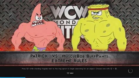 WWE 2K22 SPONGEBOB VS. PATRICK - YouTube