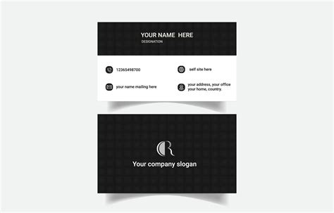 Free Realistic Corporate Business Card Design Psd Tit - vrogue.co