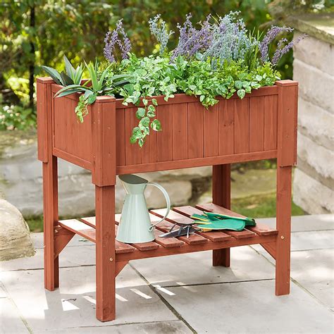 Leisure Season Raised Planter Box | The Home Depot Canada