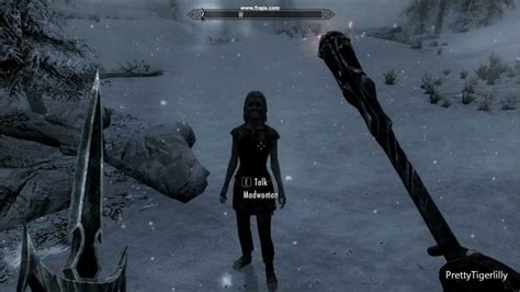 Skyrim: A Madwoman asked me to use the Wabbajack on her. Sheogorath would be proud. - YouTube