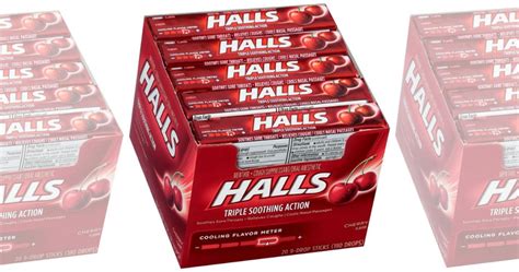 Amazon: HALLS Cherry Cough Drops 20-Pack Only $3.90 Shipped (Just 20¢ Each)