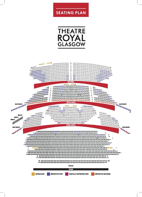 Theatre Royal Glasgow Seating Plan