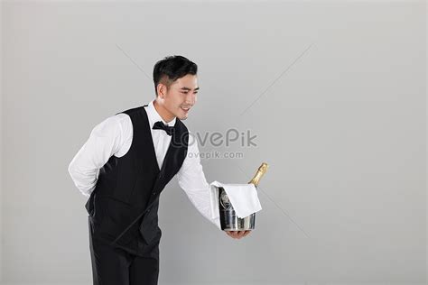 Image Of Hotel Waiter Picture And HD Photos | Free Download On Lovepik