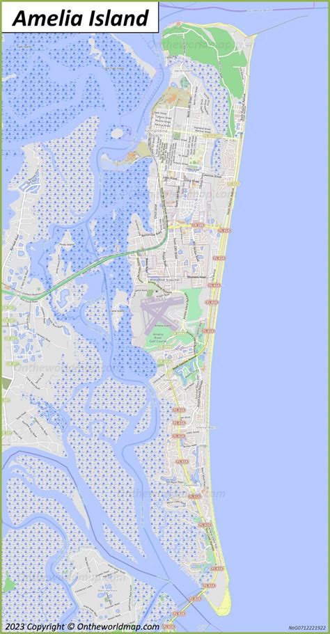 Amelia Island Map | Florida, U.S. | Detailed Maps of Amelia Island