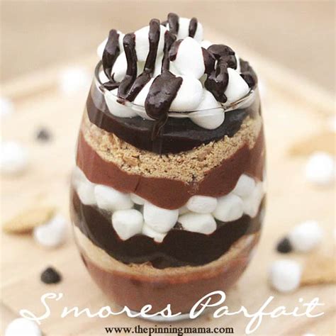 Sinful S'mores Parfait • The Pinning Mama