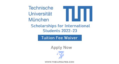 Technical University of Munich Scholarships for International Students ...