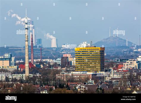 View over Gelsenkirchen, Germany Stock Photo - Alamy