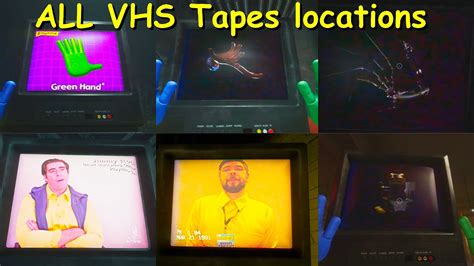 Poppy Playtime Chapter 2 | ALL VHS Tapes locations - YouTube