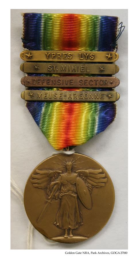 WWI Victory Medal - Golden Gate National Recreation Area (U.S. National Park Service)