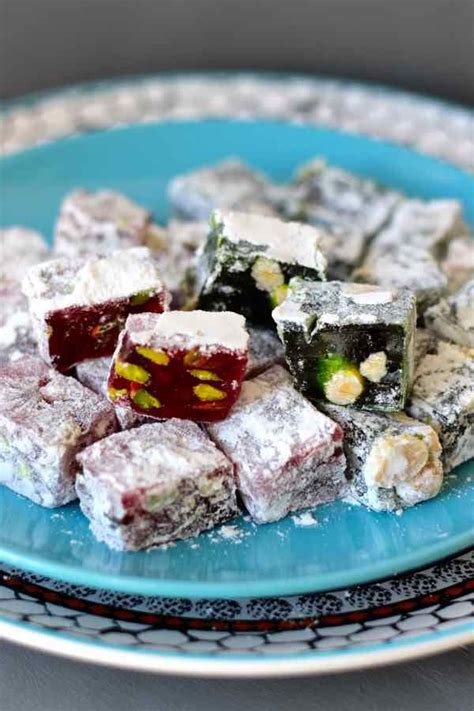 lokum recipe Arabic Dessert, Arabic Sweets, Arabic Food, Turkish ...