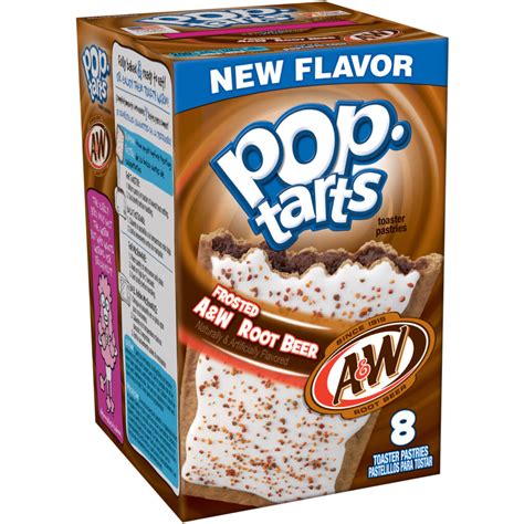 Kelloggs's Pop Tarts avec glaçage root beer A&W | ConsoXP