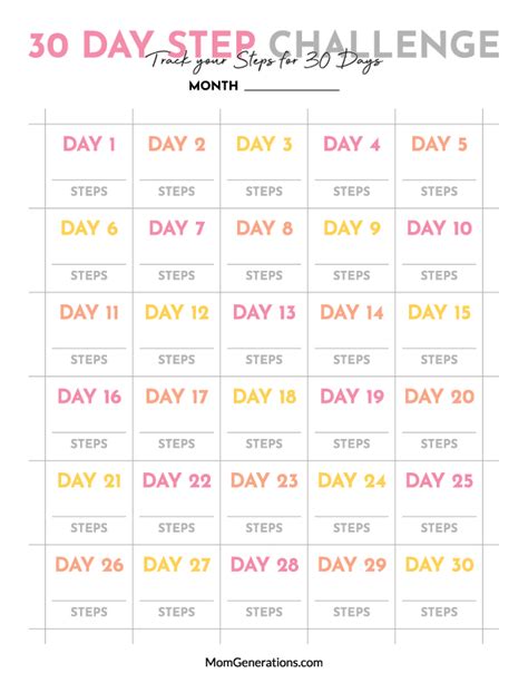 30 DAY Walking Challenge - Stylish Life for Moms