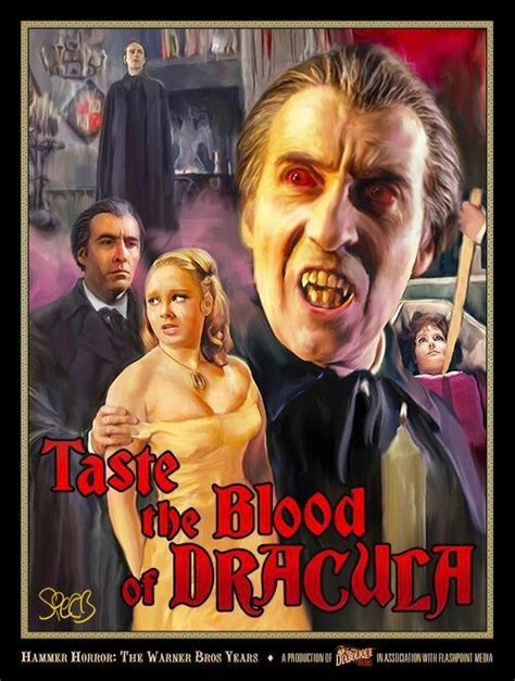 Christopher Lee As Dracula | Hammer horror films, Classic horror movies ...