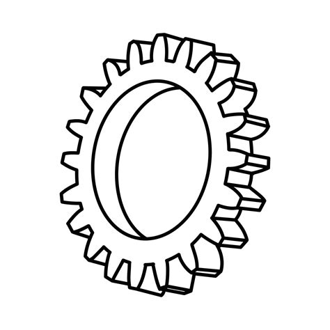 Gear Icon. Doodle Hand Drawn or Outline Icon Style 3216465 Vector Art at Vecteezy