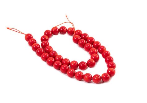 Red Coral Beads (8mm or 10mm) - Crystal Dreams World