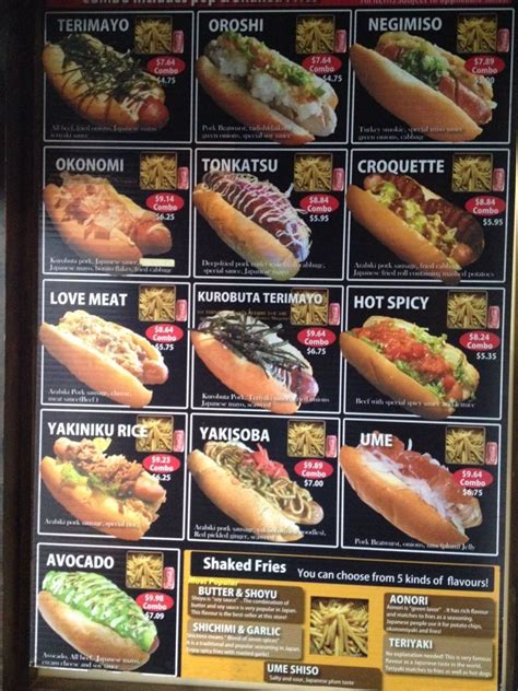 hot dog truck menu - Pleased As Punch Bloggers Picture Show