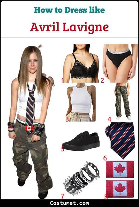 a woman wearing camouflage pants, tank top and tie with text overlay that says how to dress like ...