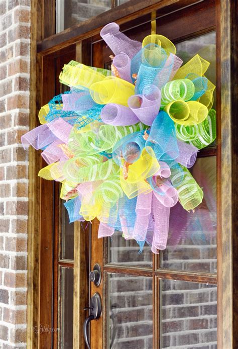 Diy Deco Mesh Wreath Tutorial - Do It Yourself