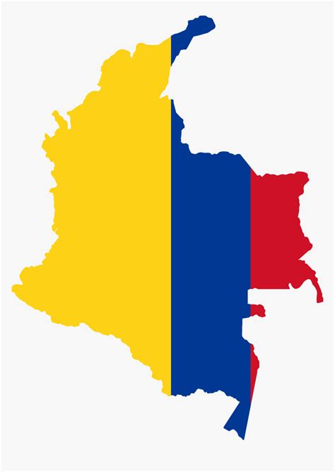 Colombia Map Outline - Colombia Map Png, Transparent Png , Transparent Png Image - PNGitem