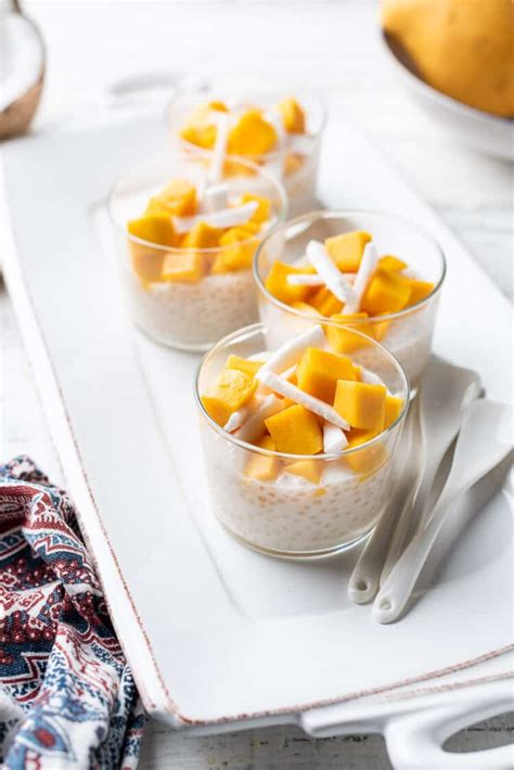 Mango Coconut Tapioca Pudding - Kitchen Confidante®