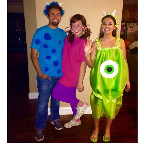 Mike Sully and Boo DIY | Halloween costumes, Creative halloween ...