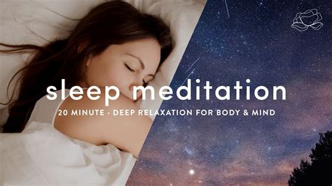 Guided Sleep Meditation & Deep Relaxation 🌙 - YouTube