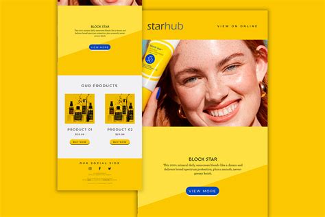 Responsive Email Template Design on Behance