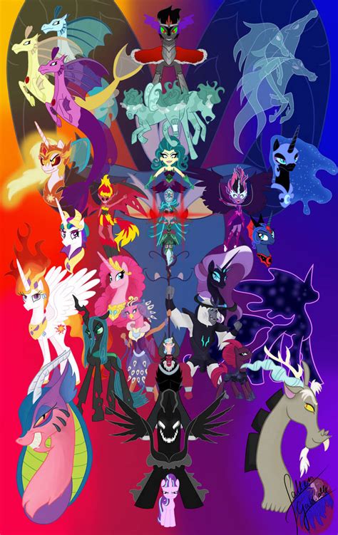 MLP - All Villains by FallenGabrielle on DeviantArt