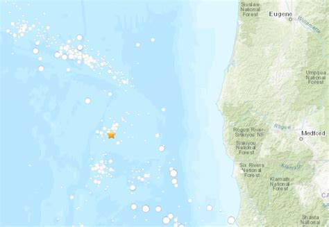 No cause for alarm after 5 earthquakes hit 100 miles off Oregon coast ...