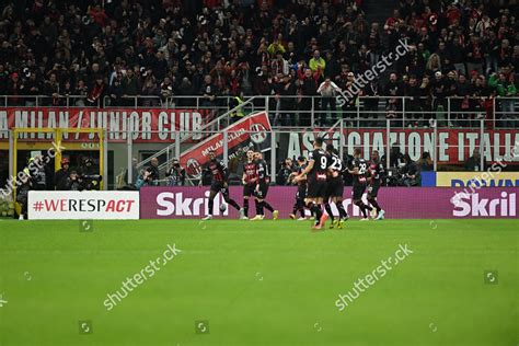 Rafael Leao Ac Milan Celebrating After Editorial Stock Photo - Stock Image | Shutterstock