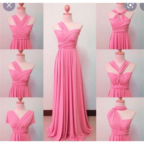 BLUSH PINK Infinity Dress with attached tube kids-Adult Floorlength | Lazada PH