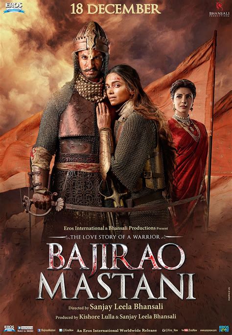 Bajirao Mastani (#2 of 12): Extra Large Movie Poster Image - IMP Awards