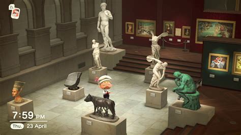 A walk around a complete Art Gallery Museum in Animal Crossing: New ...