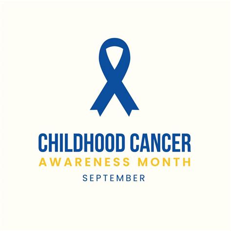 Childhood cancer awareness month 10845989 Vector Art at Vecteezy